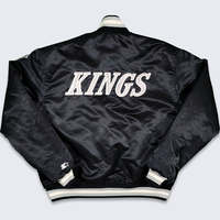 Blouson bomber vintage en satin personnalisable pour homme, style Las Vegas Old School des années 90, Raiders Starter, personnalisé, collège