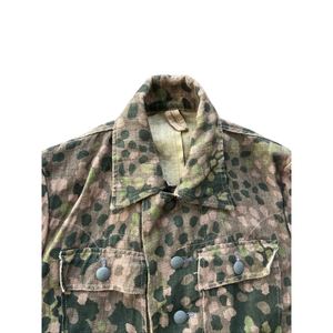 Veste d'uniforme allemande Heer de style vintage de la Seconde Guerre mondiale avec motif camouflage à pois, reproduction d'uniforme de haute qualité pour les reconstitutions - Product Image 2