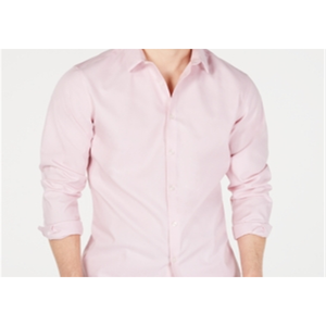 Camicia Casual da Uomo Inc 100% Cotone Popeline Antipiega Taglia XXL-3XL Rosa - Product Image 3