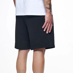 Pantalones Cortos Deportivos para Hombre de Alta Calidad al por Mayor, 100% Algodón, Felpa Francesa, Logotipo Personalizado, Estilo Casual Medio, Tallas Grandes, Pantalones Cortos de Gimnasio para Hombre - Product Image 4