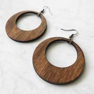 Pendientes colgantes de resina hechos a mano de lujo para mujer 100% mejor calidad brillante pulido precio bajo accesorio de moda - Product Image 5