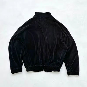 ชุดวอร์มแบบรูดซิปทรงหลวมผ้าโพลีเอสเตอร์ลาย100% โลโก้แบบกำหนดเอง100% คุณภาพสูงชุดวอร์มผ้ากำมะหยี่ - Product Image 3