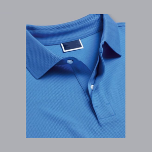 Polo ajustado de gama alta para hombre, manga informal de negocios, logotipo bordado a la moda, proveedor de punto transpirable de Bangladesh - Product Image 5