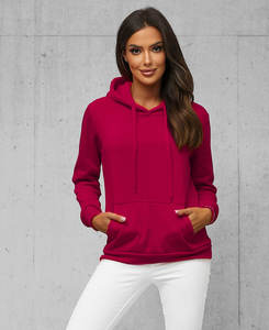 Sweat à capuche décontracté unisexe à col rond et épaules tombantes, couleur unie, avec logo personnalisé, pour automne-hiver, idéal pour couple - Product Image 1
