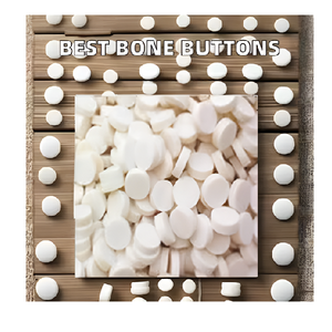 Boutons en os de buffle à dos plat religieux, élégants, pour vêtements, boutons naturels artisanaux, meilleur prix, polis, Inde - Product Image 1