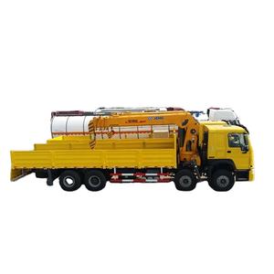 <b>Used</b> 1 16 Ton Knuckle Boom <b>Truck</b> <b>Crane</b> with Gearbox Engine Hydraulic Lift - Product Image 5