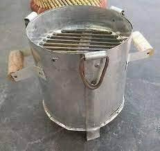 เตาผิงโลหะดีไซน์คลาสสิก เหล็กสำหรับกลางแจ้ง เผาไม้ ใช้ในสวนหลังบ้าน ลานบ้าน หรือแคมป์ปิ้ง - Product Image 6