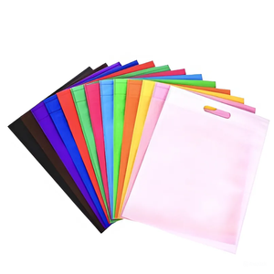 Bolsa de regalo no tejida reciclable D-Cut respetuosa con la tierra con sellado a presión térmica y Asa de CENPLAS Vietnam - Product Image 1