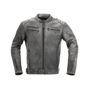 Hombres Charleston Moto Montar Cuero de vaca/Canguro Perforado Pista Chaqueta de carreras de cuero/Chaqueta CE Nivel 2 Armaduras, Todos los tamaños - Product Image 1