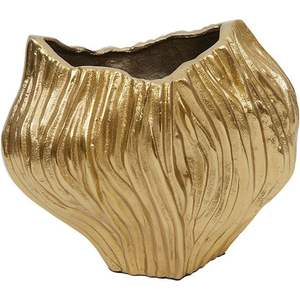 Antique Brass Metal Vase Home Decoration and Office Decor Vase <b>Table</b> Top Vase - Product Image 1