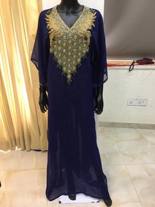 Dubai Farasha Kaftan ลูกปัดหินคาฟตาน,ลูกปัดหินคาฟตานแบบดั้งเดิมของชาวมุสลิมในคาฟตานทำงานด้วยมือการออกแบบของชาวโมร็อกโก - Product Image 6