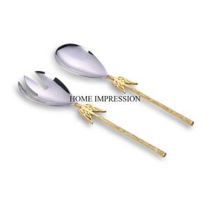 Metal resistente de primera calidad hecho con la mayoría de los suministros de cuchara de pastel de diseñador único de lujo y juego popular en precio al por mayor de La India - Product Image 4