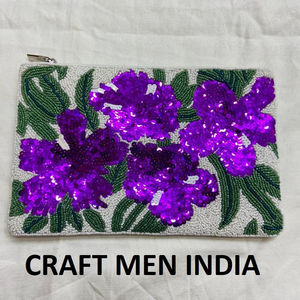 NUEVO TRABAJO DE CUADRAS HECHO A MANO 2025 HAIRBANDS para FIESTA DE MUJER y NOCHE cremallera con cuentas al por mayor - Product Image 2