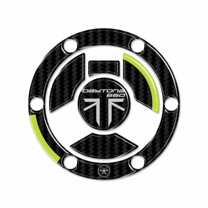 Adesivo 3D per Tappo Carburante Compatibile con Triumph Daytona 660 2024, Decalcomania per Serbatoio Moto - Product Image 2