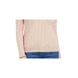 Maglione a Collo Alto con Trecce Taglia X-Large per Donna Charter Club, Traspirante, Alta Qualità, Stile Casual Trendy per l'Inverno, Rosa - Product Image 3