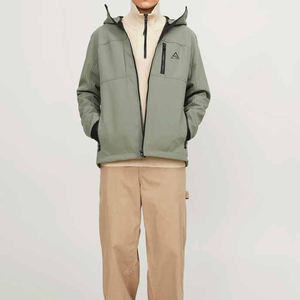 Chaqueta Impermeable para Senderismo al por Mayor, Personalizable con Logotipo, Chaqueta Cortavientos de Invierno Unisex con Capucha, Chaqueta de Exterior para Hombre - Product Image 4