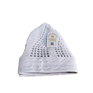 Gorros Kufi para Hombre a Precio Económico, Tejidos a Mano, Bordados, Gorro de Oración Musulmán, Algodón Premium con Banda, Ecológico, Ajustable - Product Image 1