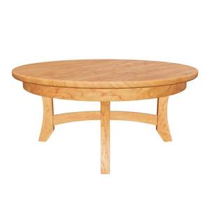 Mesa de Centro de Madera Maciza Ecológica, Mesa de Centro de Madera Natural Hecha a Mano para Muebles de Hogar Sostenibles - Product Image 5