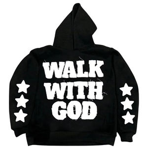 Sudadera con Capucha Unisex de Algodón y Felpa, Ropa de Calle, Sudadera de Invierno para Hombre y Mujer, Corte Holgado, Precio Económico, Diseño Personalizado - Product Image 6