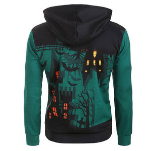 Sudadera con Capucha Sublimada Personalizada para Hombre, Sudadera con Bordado, Impresión Completa, Poliéster, Talla Grande, Ropa Deportiva de Invierno, Cálida e Informal - Product Image 2