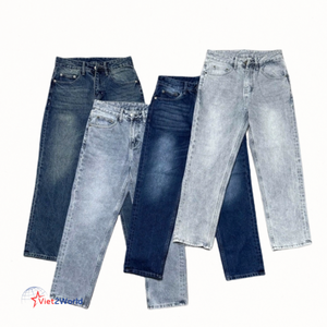 กางเกงยีนส์เอวสูงสำหรับผู้ชายกางเกงลำลองพิมพ์ลายดอกไม้สีพื้นฤดูใบไม้ร่วง/ฤดูหนาวกางเกงยีนส์พิมพ์ลาย3D ซักกลาง - Product Image 6