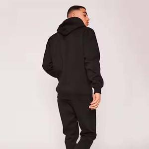 Conjunto de dos piezas con capucha hecho a medida de invierno para hombres, pantalones deportivos de manga larga, sudaderas con capucha y pantalones de chándal para hombres - Product Image 4