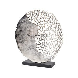 Alambre de metal de alta resistencia chapado en oro de alta calidad escultura de diseñador único de lujo suministros de acento decorativo para el hogar en un precio impresionante - Product Image 2