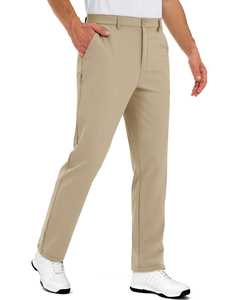 กางเกงกอล์ฟผ้าฝ้ายระบายอากาศน้ำหนักเบาสำหรับผู้ชายกางเกงวิ่งสำหรับใส่ตีกอล์ฟกางเกงวิ่งสำหรับ100% โลโก้ตามสั่ง - Product Image 2