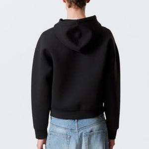 Sweat à capuche en coton avec fermeture éclair pour hommes, décontracté, vierge, streetwear, entraînement confortable, sweat à capuche avec impression personnalisée pour hommes - Product Image 2