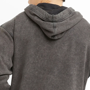 Vente en gros de sweats à capuche délavés à l'acide pour hommes adultes nouveau style streetwear sweats à capuche délavés à l'acide et respirants - Product Image 6