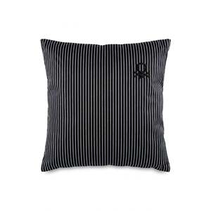 Be-28464-Bk Cojín a Rayas 100% Algodón 45*45 Cm con Relleno de Rayas Negras - NEGRO - Product Image 3