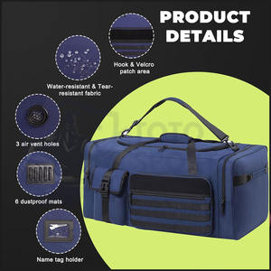 กระเป๋าฮอกกี้น้ำแข็งโพลีเอสเตอร์ขนาดใหญ่ ทนทาน น้ำหนักเบา ระบายอากาศได้ดี เหมาะสำหรับการเดินทาง กันน้ำ รับทำโลโก้ตามสั่ง บริการขายส่งที่ดีที่สุด - Product Image 2