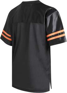 Camisetas de fútbol americano con degradado profesional, manga a rayas, transiciones de color únicas, sublimadas o bordadas, perfectas para equipos - Product Image 2