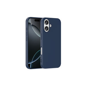 Funda de Silicona Líquida Azul Oscuro de la Serie Mara Launch Premium para iPhone XS con Función de Protección - Product Image 1
