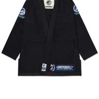 Kimono de Jiu-Jitsu TITAN TREAD WEAR BJJ en tissu extensible 100% coton, poids 460g, durable, respirant, séchage rapide, couleur/logo personnalisable.
