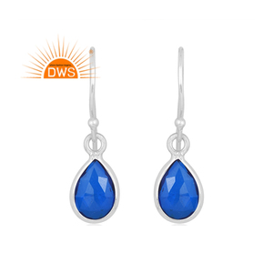 Pendientes Colgantes de Plata de Ley con Tanzanita y Cuarzo, Joyería Personalizada para Mujer, Regalo para Ella - Product Image 1