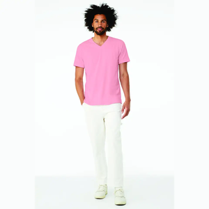 Camiseta de Hombre de Alta Calidad, Más Vendida, de Color Sólido, para Adultos, Manga Corta, Corte Regular, Transpirable, Marca FINER THREADS - Product Image 4