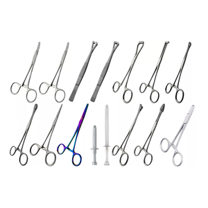 Kit de sutura de fórceps de perforación quirúrgica de acero inoxidable de buena calidad hecho a mano instrumento médico - Product Image 5