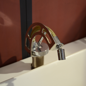 ชุดก๊อกผสมอ่างล้างหน้าและโถปัสสาวะ Ritmonio โครงสร้างทองเหลือง ดีไซน์เรียบง่าย พร้อมก๊อกน้ำแบบยาวพิเศษ ก๊อกน้ำอ่างล้างหน้าคุณภาพสูง - Product Image 3