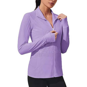 Chaqueta de golf para mujer, calidad premium, cuello alto, tejida, ecológica, transpirable, para golf al aire libre, entrenamiento, práctica, uso casual - Product Image 6