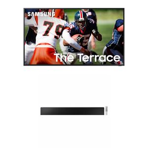 Televisor Inteligente para Exteriores de 85 Pulgadas con 4K Ultra Brillante, Compatibilidad con Luz Solar IP56, Barra de Sonido para Exteriores de 3.0ch 5.1ch para Uso en la Cocina - Product Image 1