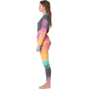 Conjunto Deportivo de 2 Piezas para Mujer, Diseño Único, Transpirable, de Secado Rápido, Ligero, Estampado, con Capucha y Cintura Elástica, para Invierno - Product Image 4