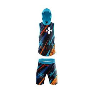 Nuevo Uniforme de Fútbol Americano 2025 de Alta Calidad con Capucha, Spandex/Poliéster, Todas las Temporadas, Color Personalizado, RIVIAN ATLANTIC - Product Image 1