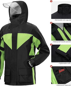 ชุดกันลมผ้าซาตินคุณภาพสูงสำหรับทุกเพศระบายอากาศได้ดีเหมาะสำหรับกีฬากลางแจ้งและเดินป่าฤดูใบไม้ร่วงพิมพ์ลายสีพื้น - Product Image 6