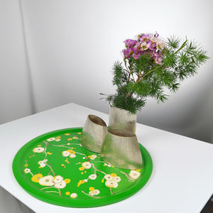 Florero de laca hecho a mano de Vietnam, artesanía de Material Natural tradicional para almacenamiento diario, gran venta-LV6016 - Product Image 6