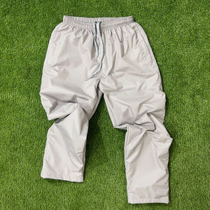 2025 hommes haute qualité survêtements personnalisés taille élastique Baggy pantalons de survêtement en Nylon deux pièces ensembles avec toile Style lavé - Product Image 4