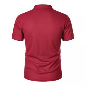 Polo de alta calidad 210 GSM Piqué tejido de punto manga corta al por mayor logotipo personalizado elegante cómodo Formal para hombre polos - Product Image 5