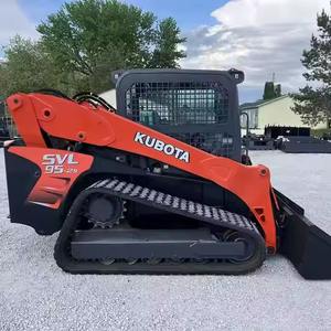 2019 Kubota SVL95-2 chargeuse compacte sur chenilles Euro 5 EPA avec chargeuse-pelleteuse chargeuse frontale disponible à la vente - Product Image 1