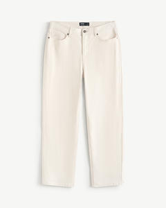 กางเกงยีนส์ทรงตรงผู้ชายเอวกลางลาย 3 มิติ สไตล์ลำลองสำหรับฤดูใบไม้ร่วง ระบายอากาศได้ดี ซักแล้ว ทรงตรง ผลิตในเวียดนาม - Product Image 1