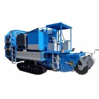 Moissonneuse-batteuse agricole multifonctionnelle automotrice nouvelle génération à haute productivité et moteur, pour pommes de terre, patates douces et carottes